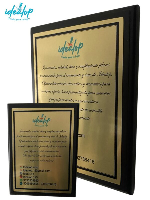 Placas de reconocimiento - Image 6
